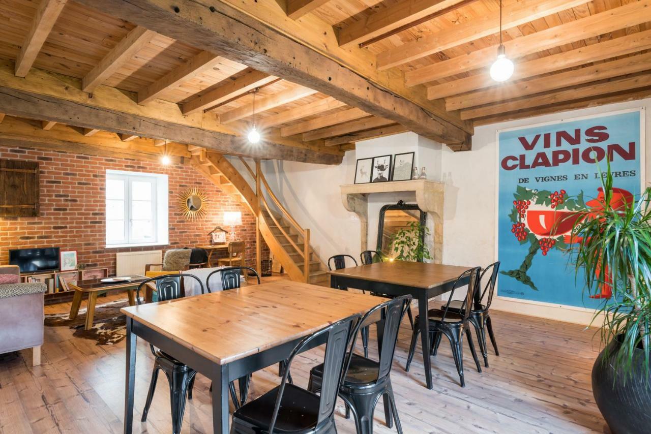 Gite Le Pot De Vin Lancié Buitenkant foto